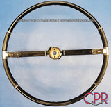 1963 1964 Cadillac Steering Wheel - Non-Tilt - Black
