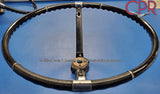 From Cadillac Parts & Restoration CPR: non-tilt 1963 Cadillac steering wheel - 1964 Cadillac steering wheel - black