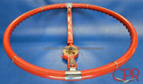 Red 1963 and 1964 Cadillac steering wheel for tilt steering cars offered for sale by Cadillac Parts & Restoration CPR.