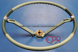1963 1964 Cadillac steering wheel - green.