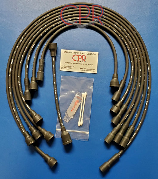 1964 Cadillac Spark Plug Ignition Wires - Date Stamped 1-Q-64