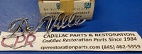 1965 1966 1967 1968 1969 1970 Cadillac "Deville" Rear Quarter Script - NOS