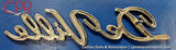 1965 1966 1967 1968 1969 1970 Cadillac "Deville" Rear Quarter Script - NOS