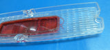 1965 Cadillac Tail Light Lamp Lens & Chrome Bezel Ornament - NOS