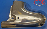 From Cadillac Parts & Restoration (CPR): 1966 Cadillac front lower bumper end - driver/left side