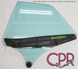 1967 1968 Cadillac Convertible Left Rear Quarter Glass Window - Tinted from Cadillac Parts & Restoration - CPR.