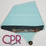 1967 1968 Cadillac Convertible Left Rear Quarter Glass Window - Tinted