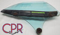 From Cadillac arts & Restoration (CPR): 1967 1968 Cadillac Convertible Right Rear Quarter Glass Window - Tinted