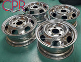 1967 1968 1969 1970 1971 1972 1973 1974 1975 1976 1977 1978 Cadillac Eldorado Front Wheel drive FWD Chrome Wheels from Cadillac Parts &amp; Restoration (CPR).