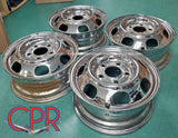 1967 1968 1969 1970 1971 1972 1973 1974 1975 1976 1977 1978 Cadillac Eldorado Front Wheel drive FWD Chrome Wheels from Cadillac Parts &amp; Restoration (CPR).