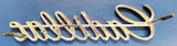 1968 1969 "Cadillac" Grille Script Emblem Kit - NOS. Part# 3633113