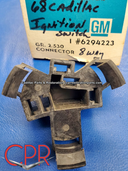 thumbnail image 2 of GM 1955-1976 Black Nylon 1-Way Male Wire Harness Connector Housing – NOS Save The Classics 2 of 4