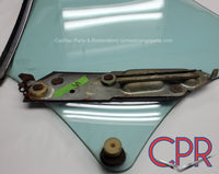 1969 1970 Cadillac convertible rear passenger side quarter window glass from Cadillac Parts & Restoration CPR.