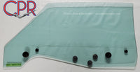 Tinted front right side window glass tor 1969 1970 Cadillac coupes and convertibles
