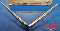 1969 Cadillac Hood Panel "V" Vee Emblem - NOS. Part# 3633250