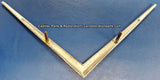 1969 Cadillac Hood Panel "V" Vee Emblem - NOS. Part# 3633250