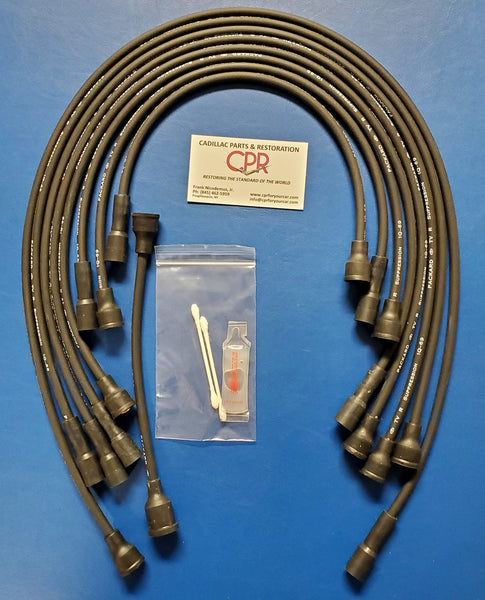 1969 Cadillac Spark Plug Ignition Wires - Date Stamped 1-Q-69