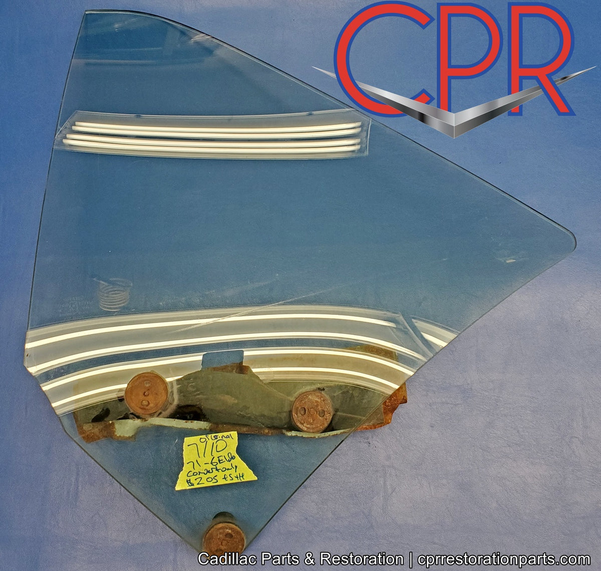 1971-1976 Cadillac Eldorado Convertible Rear Quarter Window Glass - Le ...
