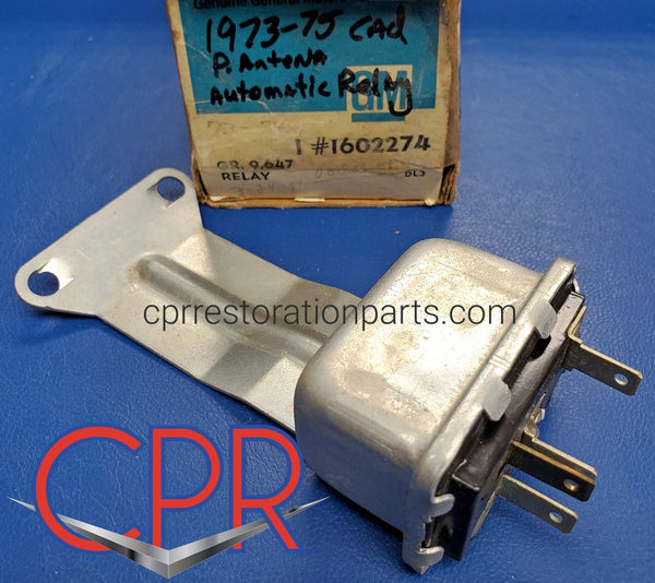 1973 1974 Cadillac Electric Antenna Relay - NOS. Part# 1602274