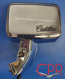 NOS 1976 1977 1978 Cadillac Side Rear View Mirror Remote w Illuminated Thermometer. Driver Side