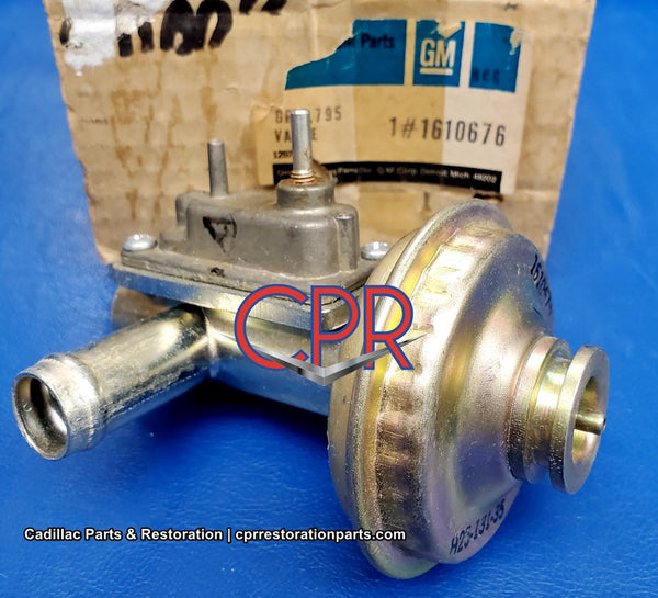 1976 Cadillac Heater Water Control Valve (Rear) NOS. Part 1610676