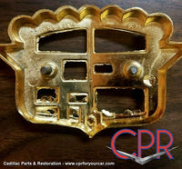 1953 Cadillac Hood Crest Bezel Base