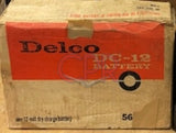 NOS Original DELCO DC12 battery