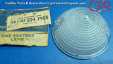 1957 Cadillac Parking & Signal Lamp Lens - NOS