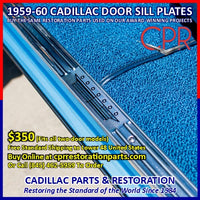 1959 1960 Cadillac door sill plates