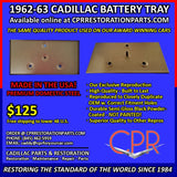 1962 1963 Cadillac battery tray