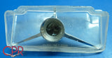 1962 Cadillac Fog Lamp Lens w Ornament - NOS