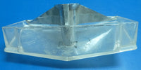 1962 Cadillac Fog Lamp Lens w Ornament - NOS