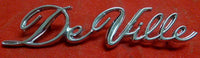 1965 1966 1967 1968 1969 1970 Cadillac DeVille Emblem Script - NOS