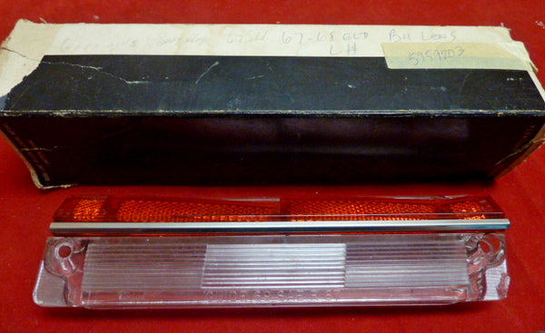 1967 1968 Cadillac Eldorado Backup Reverse Lens LH Side - NOS