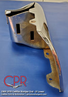 1969 1970 Cadillac Bumper End - Left Front Lower