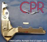 1969 Cadillac Bumper End Left Front Upper