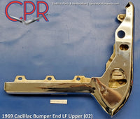 1969 Cadillac Bumper End Left Front Upper