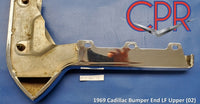 1969 Cadillac Bumper End Left Front Upper