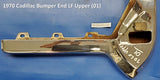 1970 Cadillac Bumper End Left Front Upper